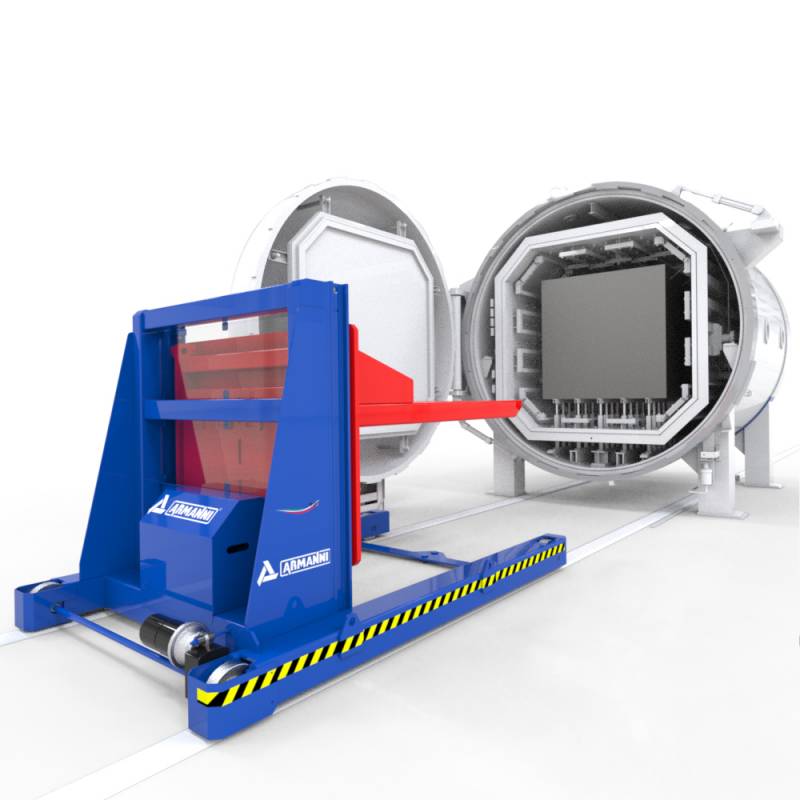 Caricatrici su binari per forni Max CXF