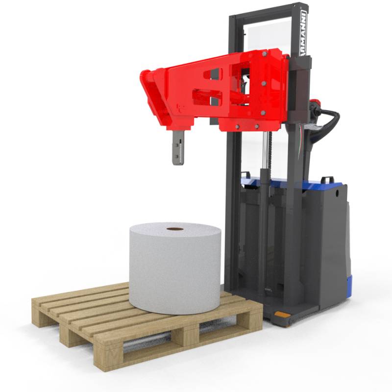 Carrelli con manipolatore per bobine CP LIGHT Mandrel