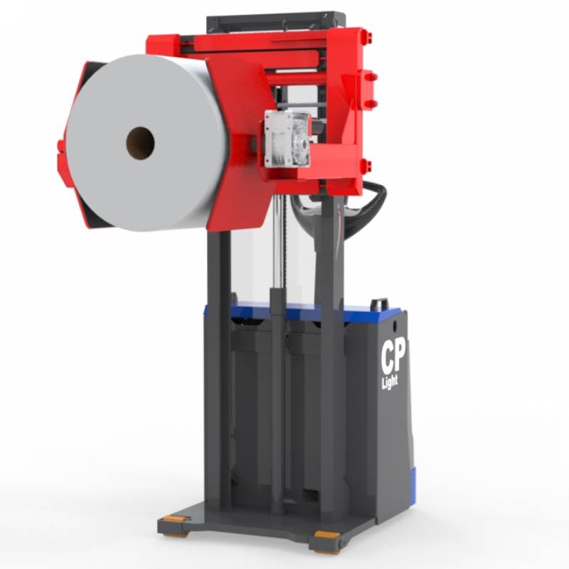 Stapler mit frontaldrehung Rollenklammern CP Light PRF-B