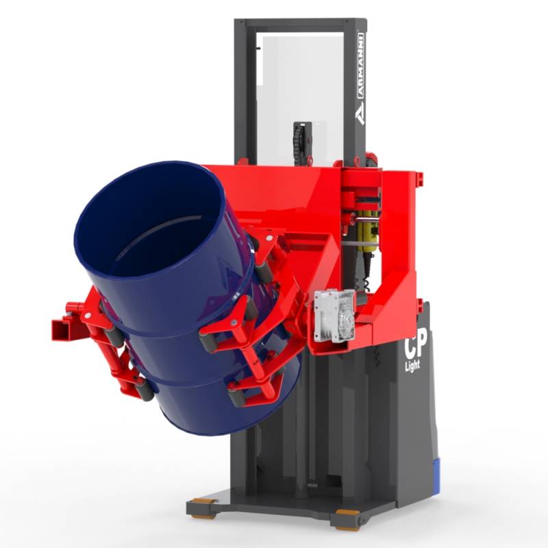 Carrelli con pinza frontale per svuotamento fusti CP Light PRF-F