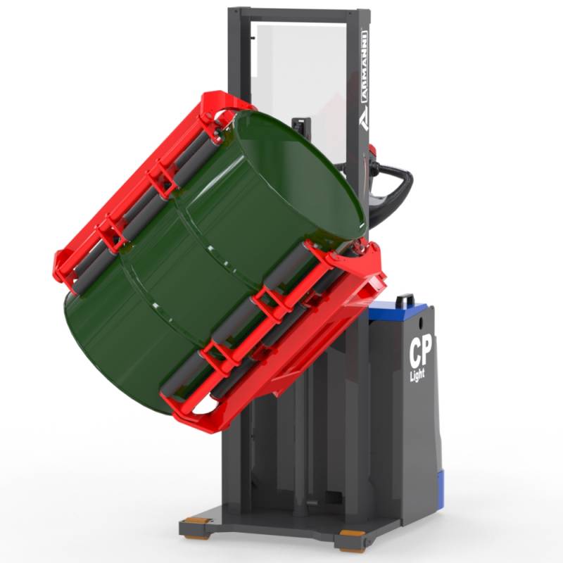Carrelli con pinza laterale per svuotamento fusti CP Light PRL-F