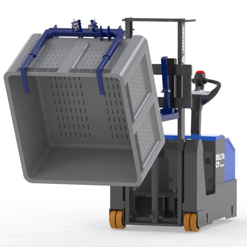 Chariots avec èquipement pour le basculement des caissons Delta CP RCF