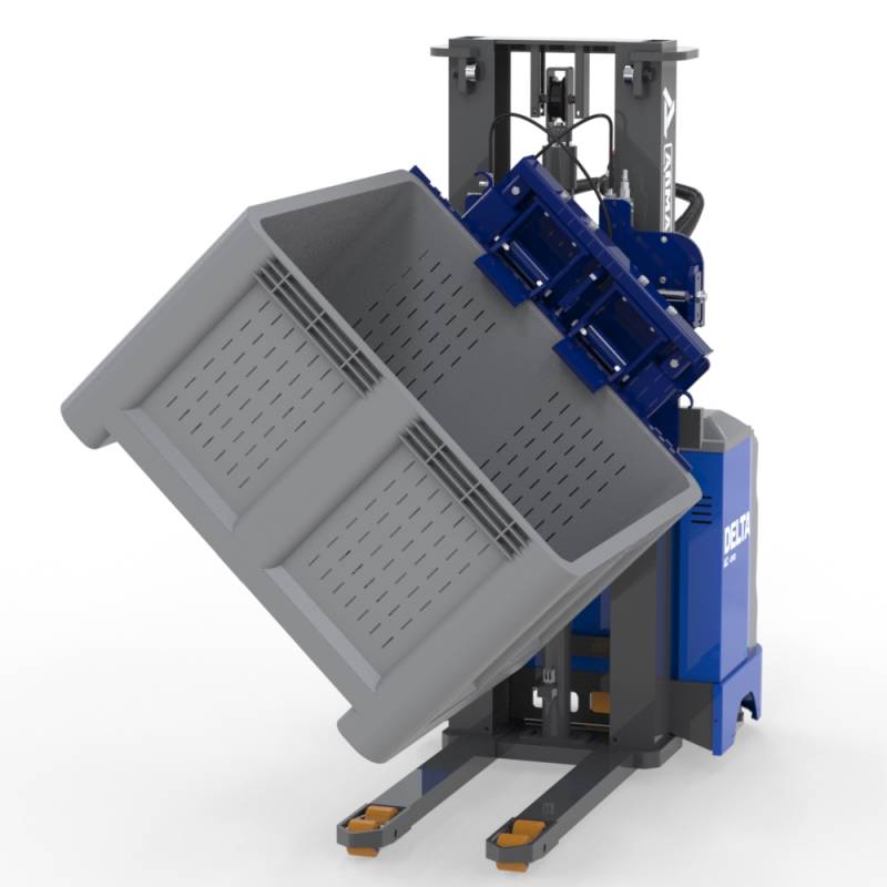 Chariots avec èquipement pour le basculement des caissons Delta E RCL