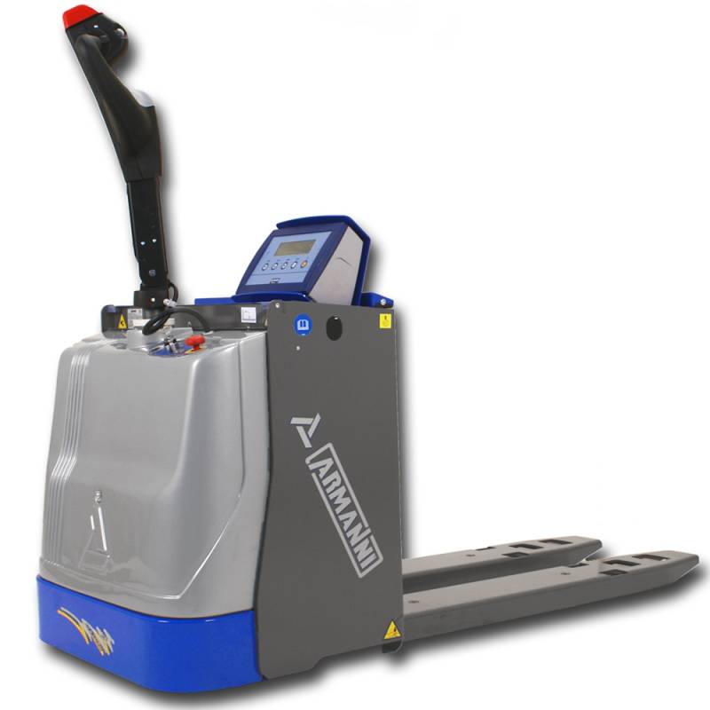 Transpallet con sistema di pesatura Discovery PE AC-evo