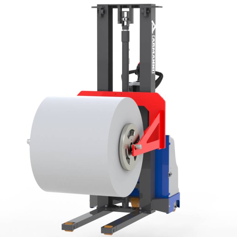 Stapler mit V-Wiegengabeln Master FS