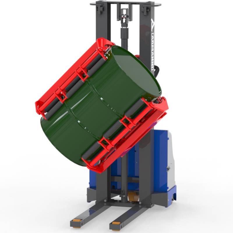 Carrelli con pinza laterale per svuotamento fusti Master PRL-F