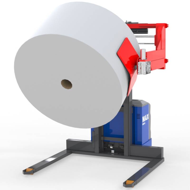 Stapler mit frontaldrehung Rollenklammern Max PRF-B