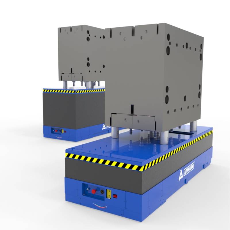 Soluzioni speciali per questo settore PMO Lift AC-evo - piattaforma mobile con sollevamento per stampi