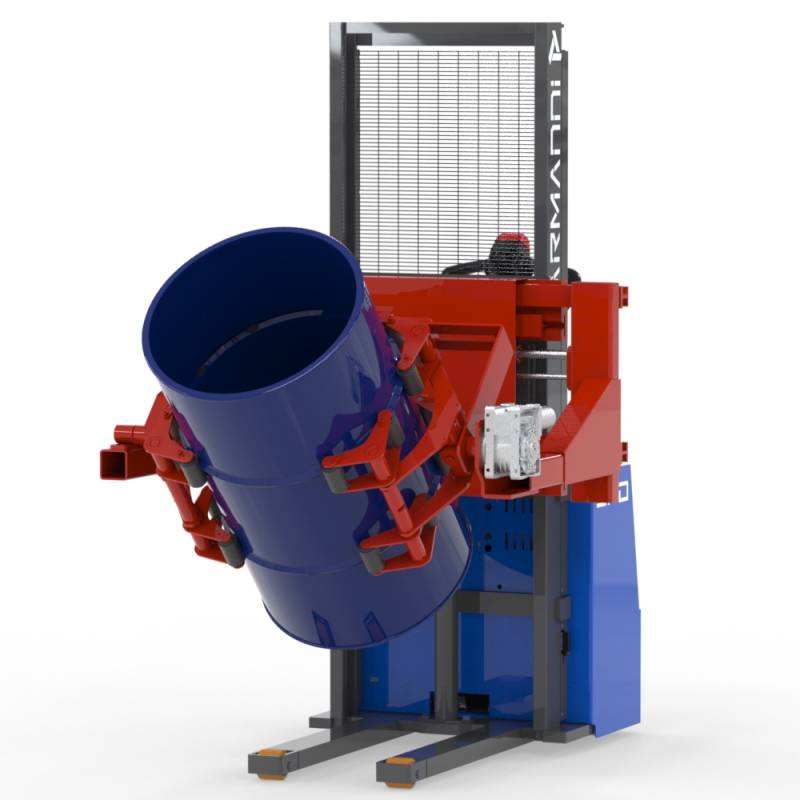 Lift trucks with front clamp for drum emptying SPD PRF - F