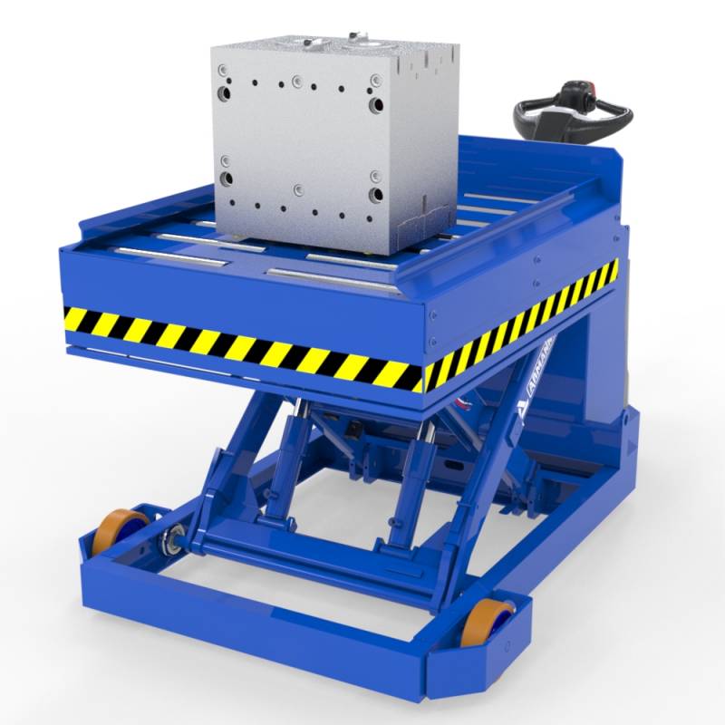 Tables élévatrices mobile motorisées TEM AC-evo per stampi