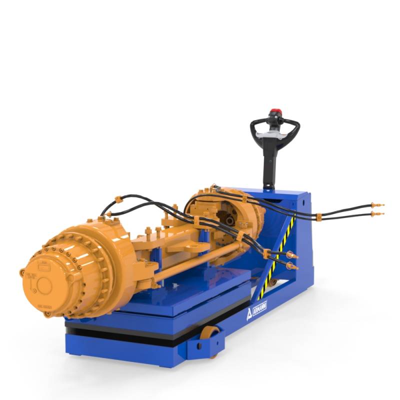 Soluzioni speciali per questo settore TEM AC-evo - Tavola motorizzata per installazione assali su mezzi pesanti